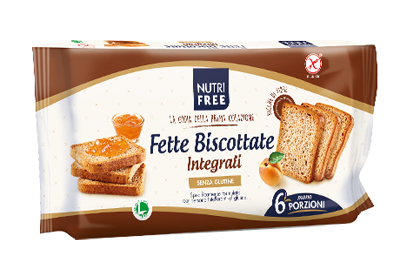 NUTRIFREE FETTE BISCOTTATE INTEGRALI 225 G - Farma Nice