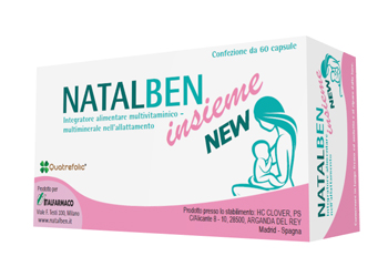 NATALBEN INSIEME NEW 60 CAPSULE - Farma Nice