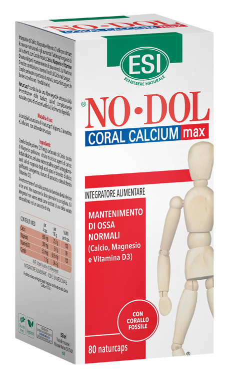 ESI NO DOL CORAL CALCIUM MAX 80 CAPSULE - Farma Nice