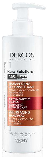 DERCOS TECHNIQUE KERASOL SHAMPOO RISTRUTTURANTE 250 ML - Farma Nice