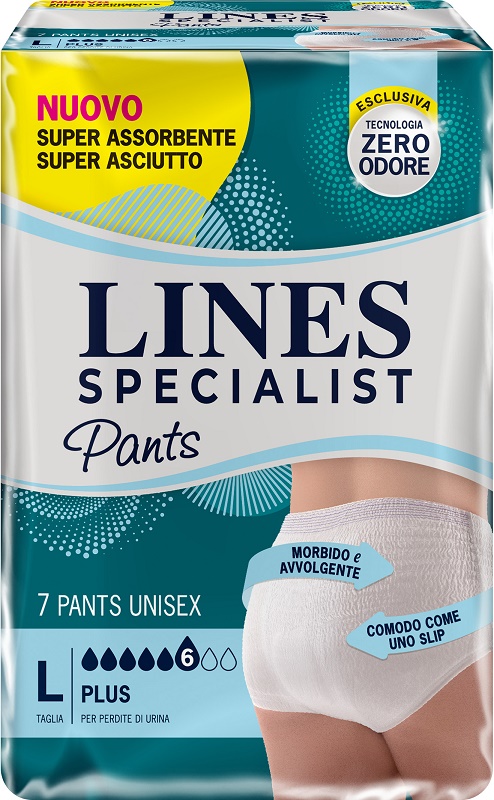 LINES SPECIALIST PANTS PLUS UNISEX L 7 PEZZI - Farma Nice