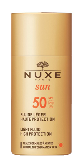 NUXE SUN FLUIDO LEGGERO ALTA PROTEZIONE SPF50 50 ML - Farma Nice