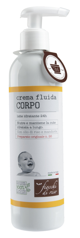 FIOCCHI DI RISO CREMA FLUIDA CORPO IDRATANTE 240 ML - Farma Nice