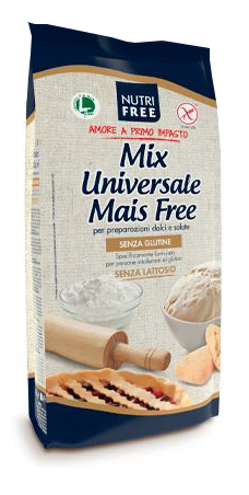 NUTRIFREE MIX UNIVERSALE MAIS FREE PREPARAZIONI DOLCI E SALATE 800 G - Farma Nice