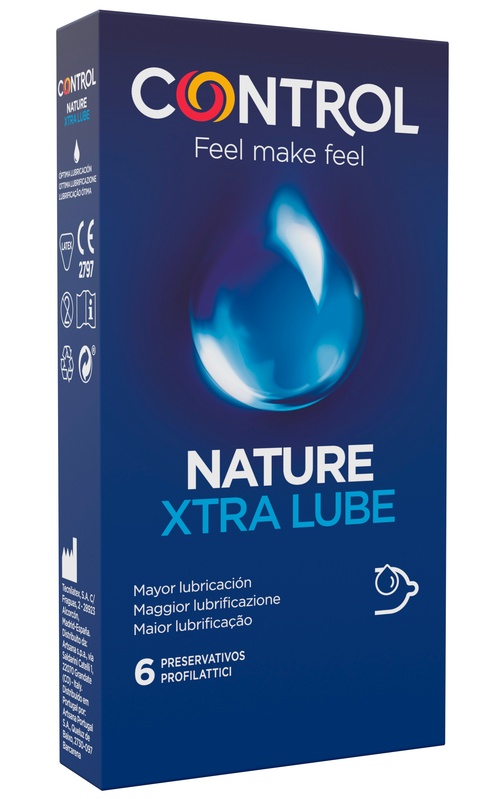 PROFILATTICO CONTROL NATURE 2,0 XTRA LUBE 6 PEZZI - Farma Nice