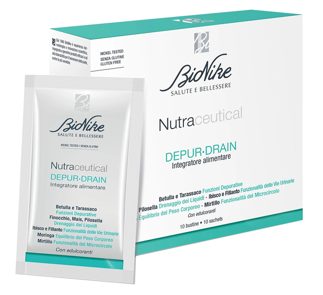 NUTRACEUTICAL DEPUR-DRAIN 10 BUSTINE - Farma Nice