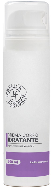 FORMULA CREMA CORPO IDRATANTE OLIO JOJOBA/MACADAMIA/VITAMINA E 200 ML - Farma Nice