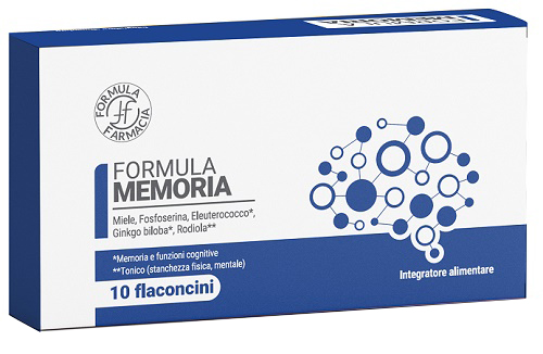 FORMULA MEMORIA 10 FLACONCINI DA 10 ML - Farma Nice