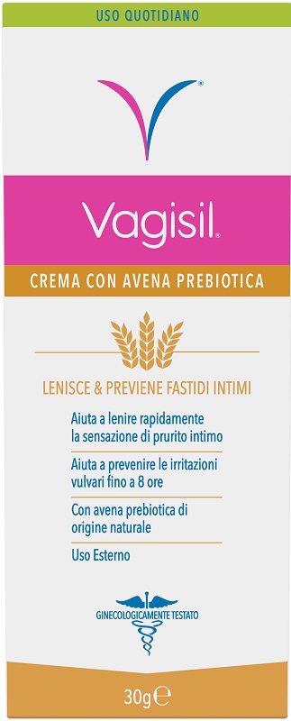 VAGISIL CREMA INTIMA 2 IN 1 USO QUOTIDIANO 30 G - Farma Nice