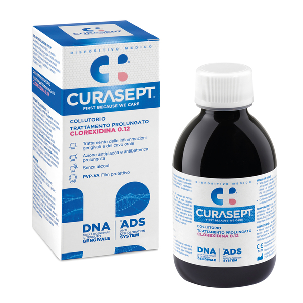 CURASEPT COLLUTORIO 0,12 ADS + DNA 200 ML - Farma Nice