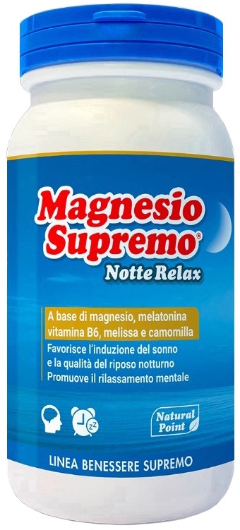 MAGNESIO SUPREMO NOTTE RELAX 150 G - Farma Nice