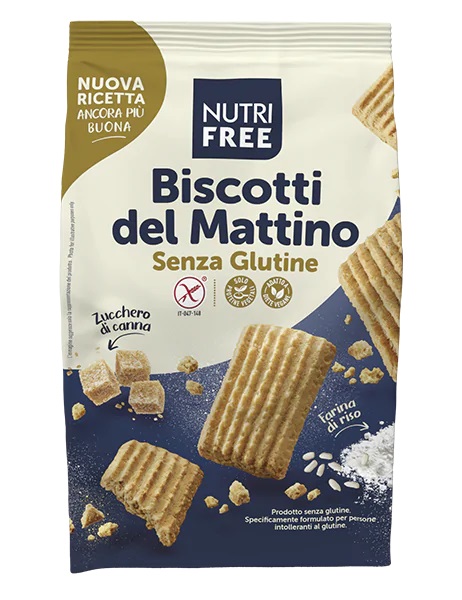 NUTRIFREE BISCOTTI DEL MATTINO NUOVO PACK 400 G - Farma Nice