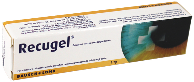 RECUGEL GEL OCULARE DEXAPANTENOLO TUBETTO 10 G - Farma Nice