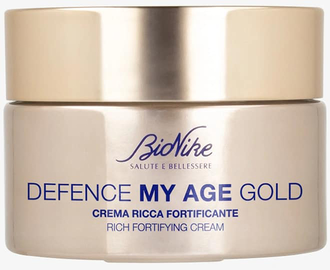 DEFENCE MY AGE GOLD CREMA RICCA FORTIFICANTE 50 ML - Farma Nice