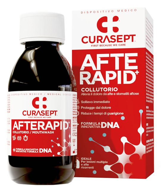 CURASEPT COLLUTORIO AFTE RAPID DNA 125 ML - Farma Nice