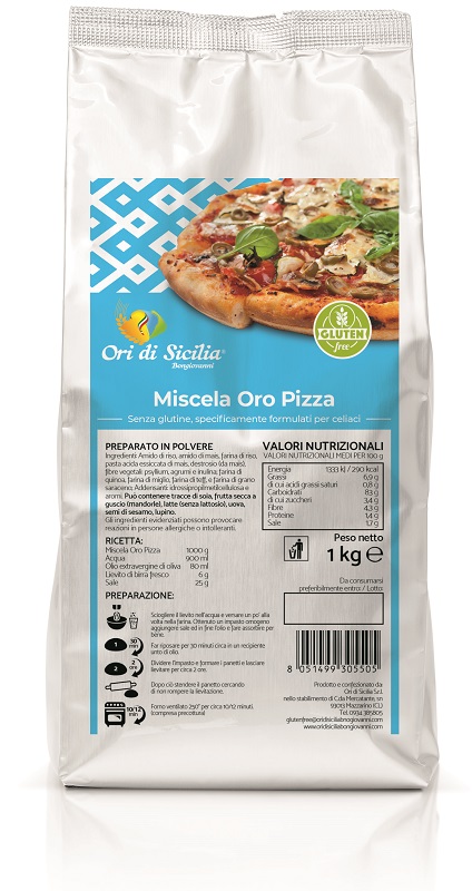 ORI DI SICILIA MIX ORO PIZZA 1 KG - Farma Nice