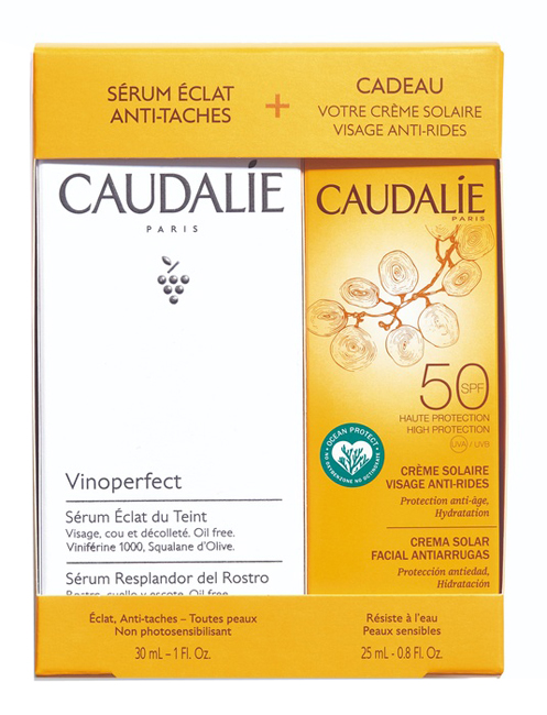 VINOPERFECT COFANETTO SIERO + SOLARE 25 ML 2021 SIERO 30 ML + CREMA SOLARE SPF50 25 ML - Farma Nice