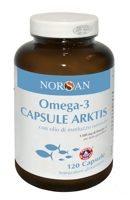 NORSAN OMEGA 3 ARKTIS 120 CAPSULE - Farma Nice