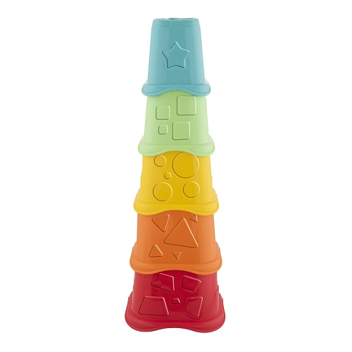 CHICCO GIOCO 2IN1 STACKING CUPS ECO+ - Farma Nice