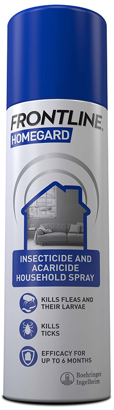 FRONTLINE HOMEGARD SPRAY INSETTICIDA E ACARICIDA USO DOMESTICO 250 ML - Farma Nice