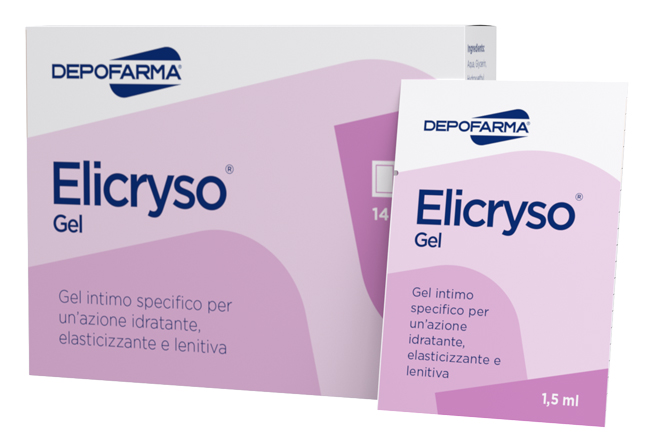 ELICRYSO GEL INTIMO IDRATANTE ELASTICIZZANTE E LENITIVO 14 BUSTINE DA 1,5 ML - Farma Nice