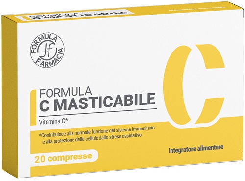 FORMULA C MASTICABILE 20 COMPRESSE DA 500 MG - Farma Nice