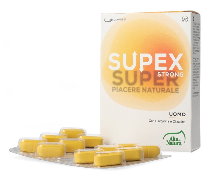 SUPEX STRONG UOMO 12 COMPRESSE - Farma Nice