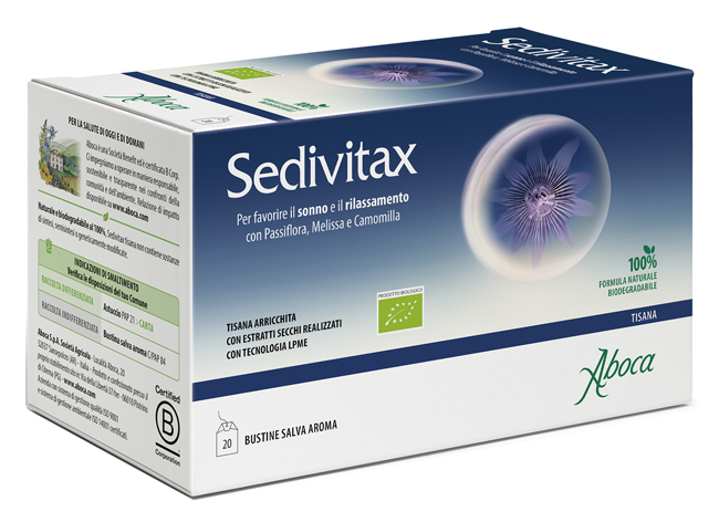 SEDIVITAX TISANA 20 BUSTINE - Farma Nice