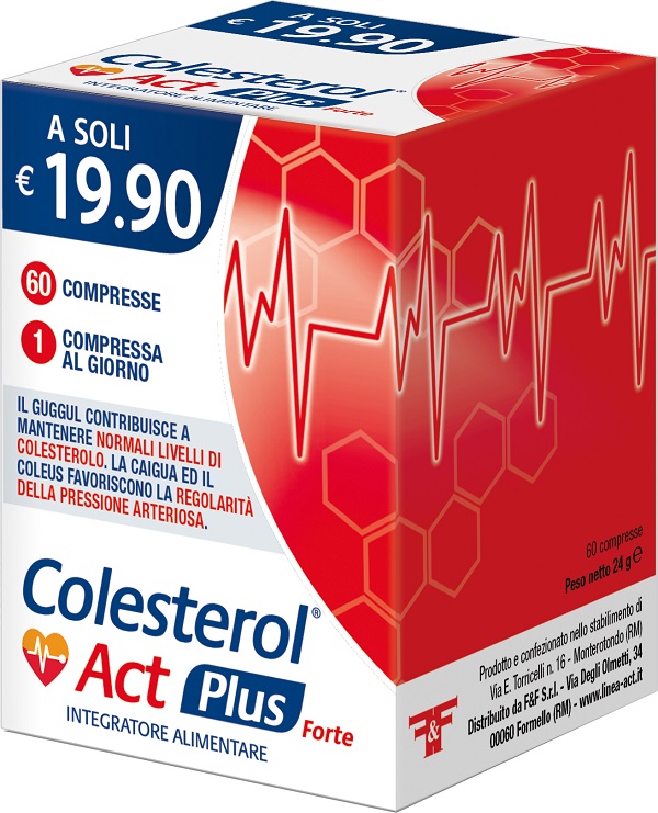 COLESTEROL ACT PLUS FORTE 60 COMPRESSE - Farma Nice