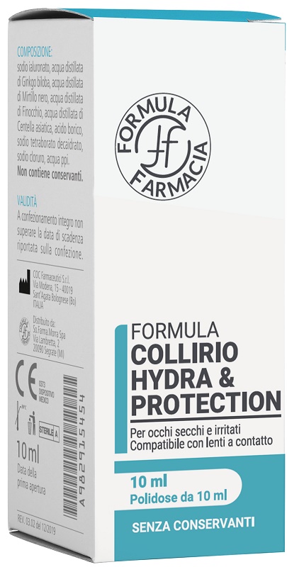 FORMULA COLLIRIO HYDRA&PROTECT SENZA CONSERVANTI 10 ML - Farma Nice