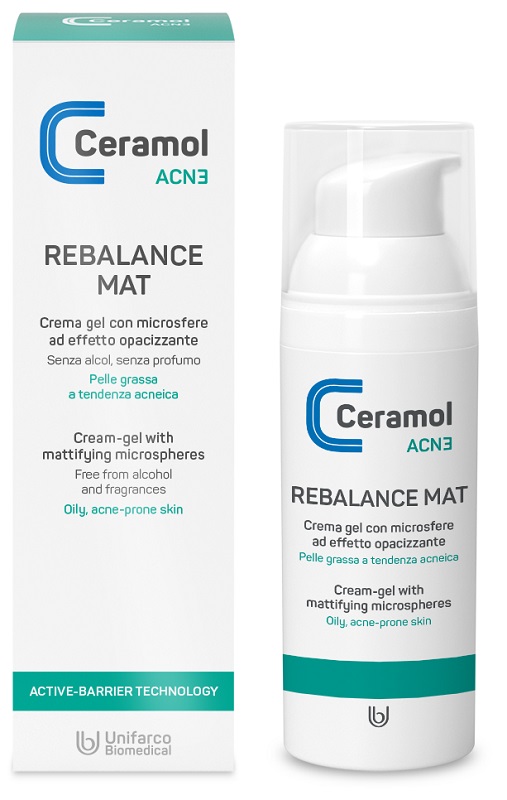 CERAMOL ACN3 REBALANCE MAT 50 ML - Farma Nice
