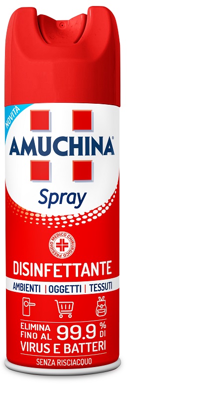 AMUCHINA SPRAY AMBIENTI OGGETTI TESSUTI 400 ML - Farma Nice