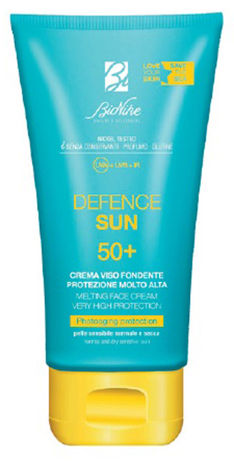 DEFENCE SUN CREMA VISO FONDENTE 50+ 50 ML - Farma Nice