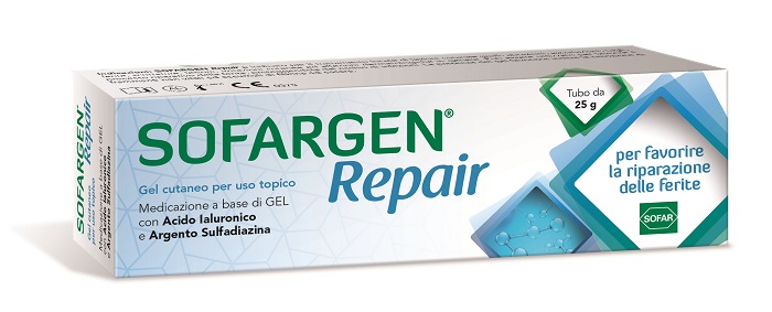 MEDICAZIONE SOFARGEN GEL ACIDO IALURONICO E ARGENTO SULFADIAZINA 25 G - Farma Nice