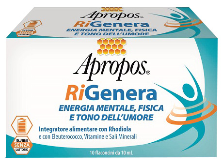 APROPOS RIGENERA ENERGIA FISICA E MENTALE 10 FLACONCINI 10 ML - Farma Nice