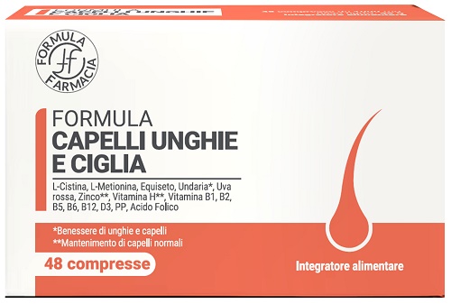 FORMULA CAPELLI UNGHIE E CIGLIA 48 COMPRESSE - Farma Nice