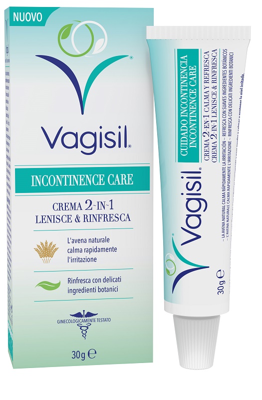 VAGISIL INCONTINENCE CARE CREMA 2IN1 LENISCE & RINFRESCA 30 G - Farma Nice