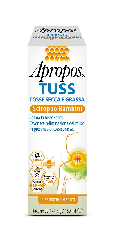 APROPOS TUSS SCIROPPO BAMBINI 150 ML - Farma Nice