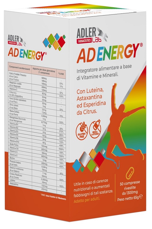 ADENERGY 50 COMPRESSE - Farma Nice