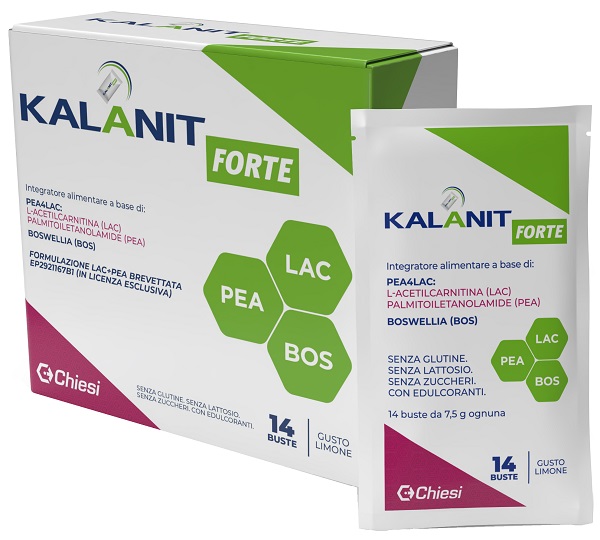 KALANIT FORTE GUSTO LIMONE 14 BUSTE SENZA GLUTINE, SENZA LATTOSIO, SENZA ZUCCHERI, CON EDULCORANTI - Farma Nice