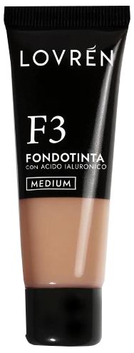 LOVREN FONDOTINTA F3 MEDIUM 25 ML - Farma Nice