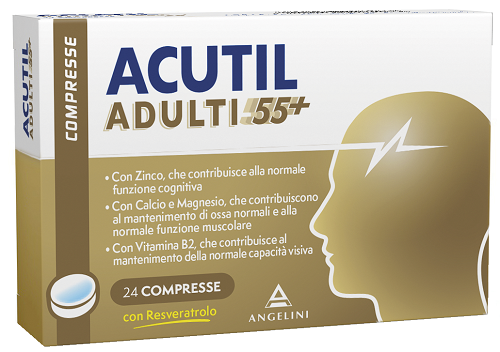 ACUTIL ADULTI 55+ 24 COMPRESSE IT - Farma Nice