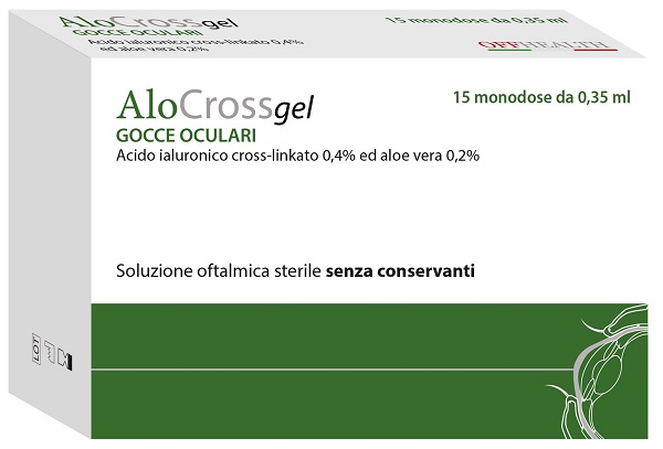 ALOCROSSGEL SOLUZIONE OFTALMICA 15 MONODOSE DA 0,35 ML - Farma Nice