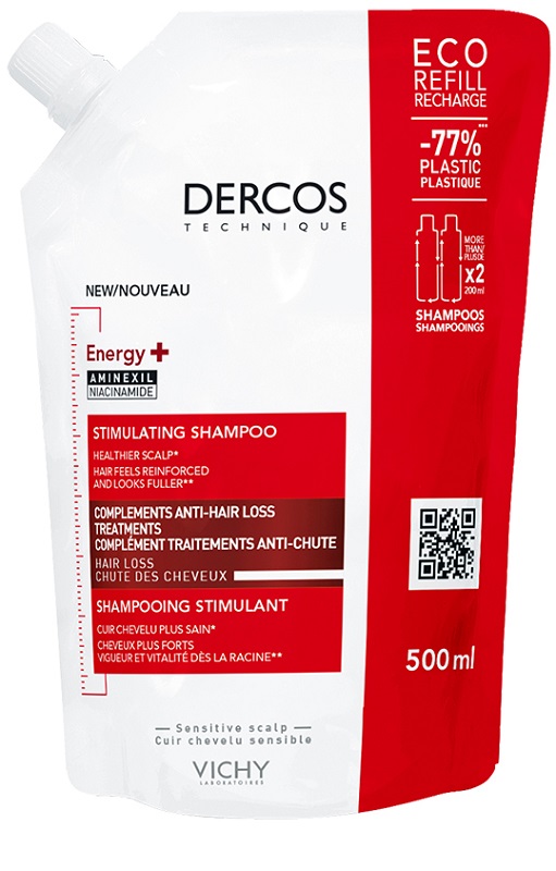 DERCOS ECO RICARICA ENERGIZZANTE 500 ML - Farma Nice