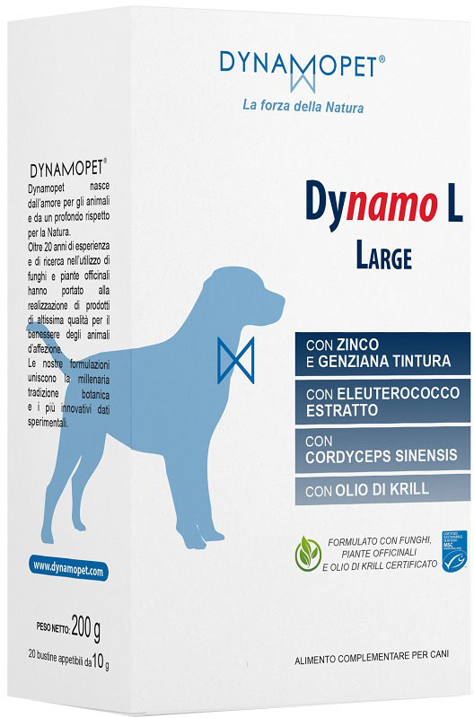 DYNAMO L LARGE CANI 20 BUSTINE DA 10 G - Farma Nice