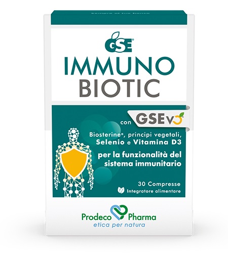 GSE IMMUNOBIOTIC 30 COMPRESSE - Farma Nice