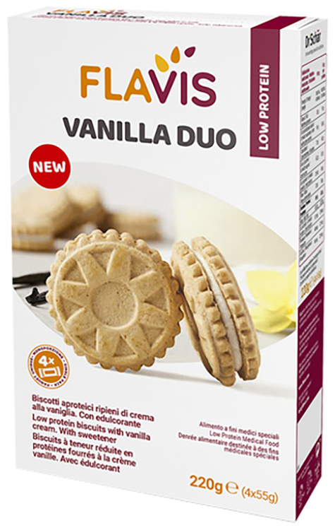 FLAVIS VANILLA DUO 220 G - Farma Nice