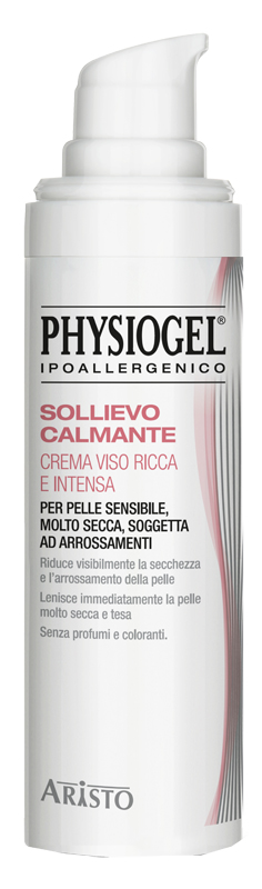 PHYSIOGEL IPOALLERGENICO SOLLIEVO CALMANTE CREMA VISO RICCA E INTENSA 40 ML - Farma Nice