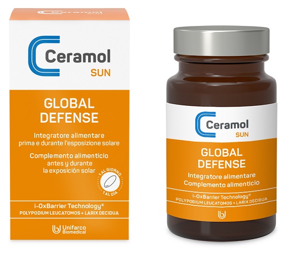 CERAMOL GLOBAL DEFENSE 30 COMPRESSE - Farma Nice