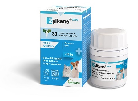 ZYLKENE PLUS CANI/GATTI 10 KG 30 CAPSULE - Farma Nice